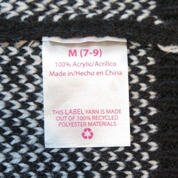 No Boundaries V-Neck Skull Print Sweater Vest Size M - Picture 6 of 7